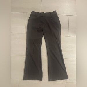 Dark Gray Flared Trousers